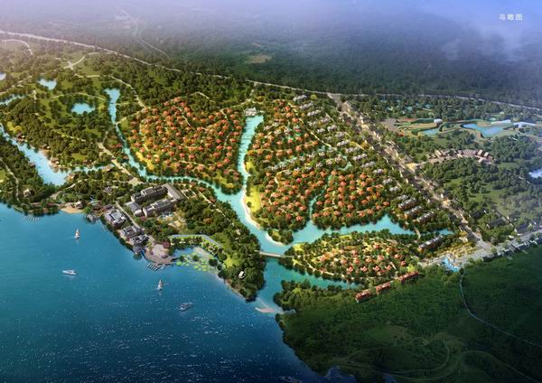 河北邢臺(tái)臨城岐山湖國(guó)際島