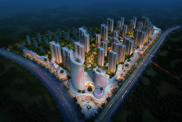 山東泰安綠地廣場(chǎng)居住小區(qū)