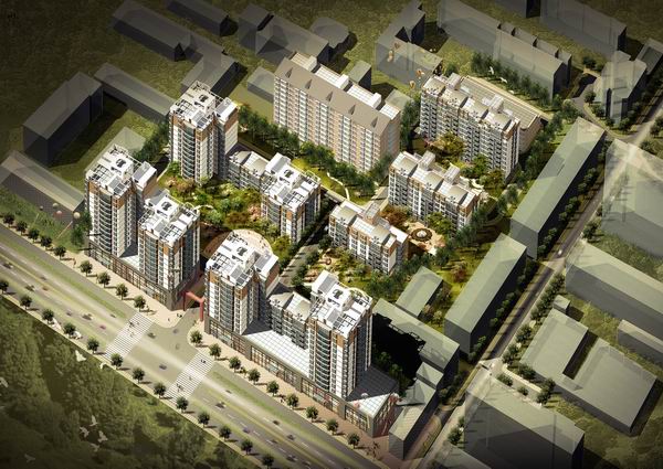 北京軍區(qū)干休所住宅規(guī)劃