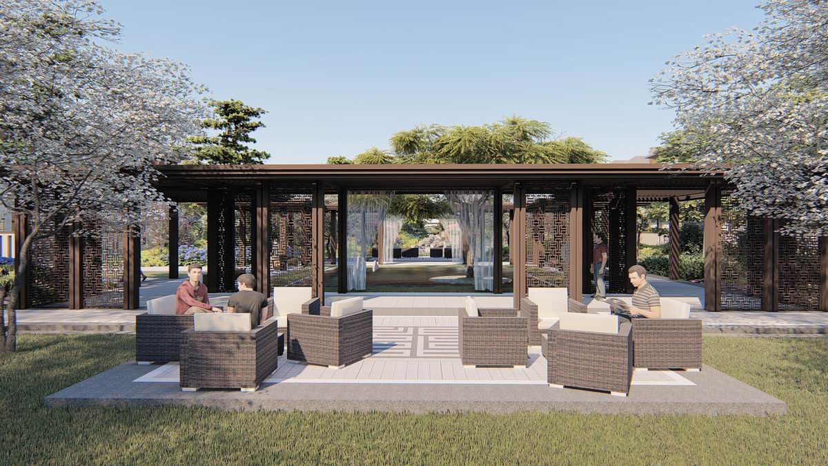 藍(lán)色康橋L區(qū)景觀設(shè)計(jì)(圖6)