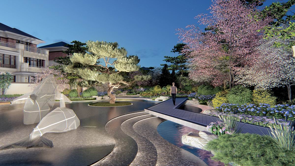 藍(lán)色康橋L區(qū)景觀設(shè)計(jì)(圖3)