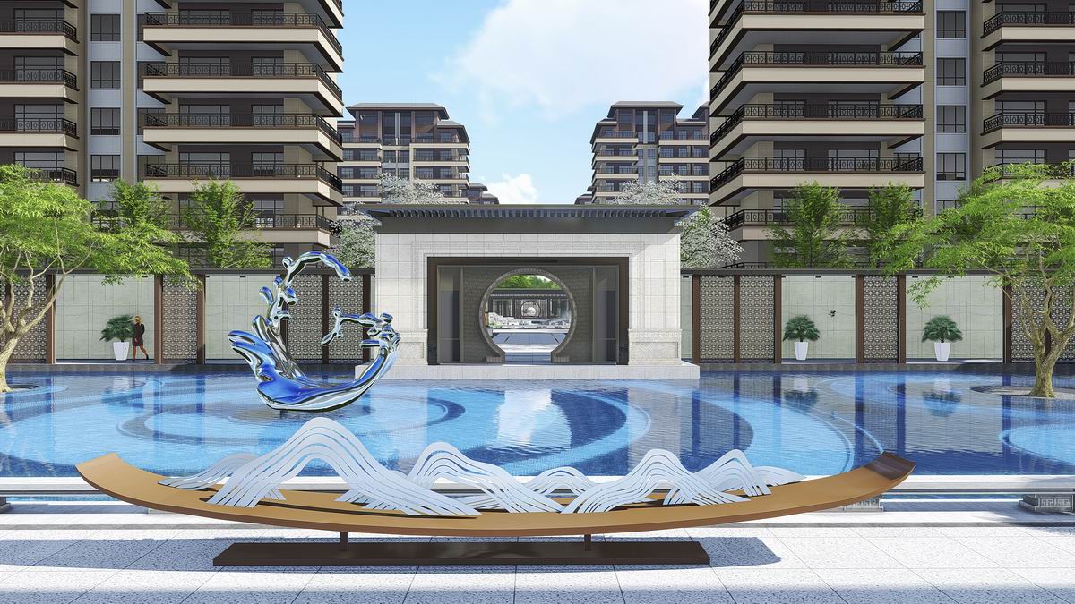 盤錦天璽城景觀設(shè)計